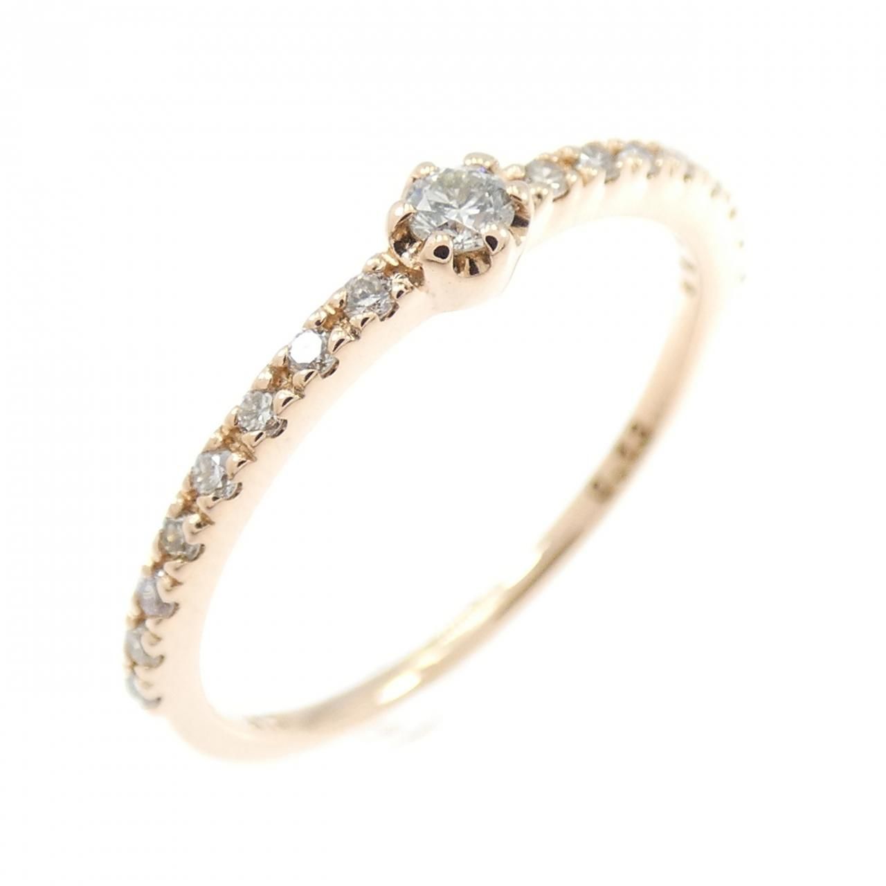 クミキョク ダイヤモンド リング 0.13CT 【公式通販】