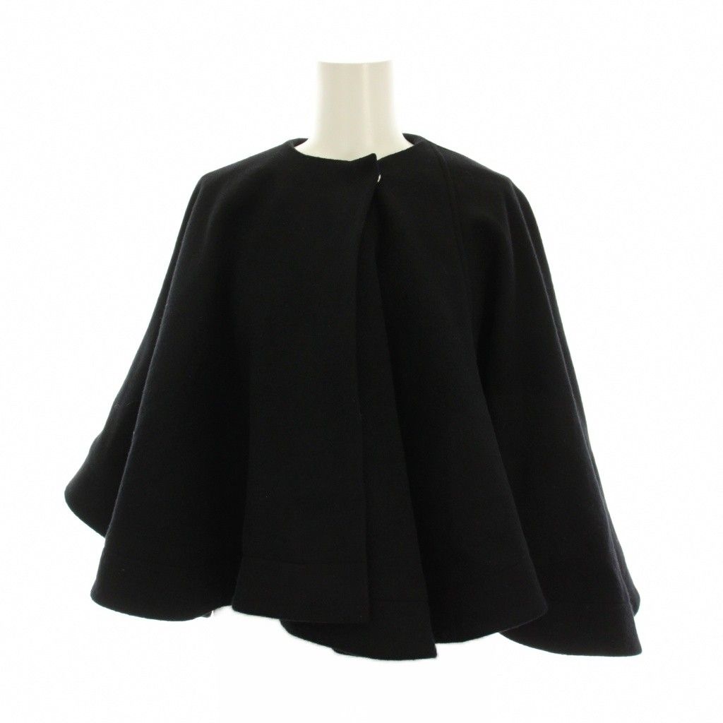 シーニュ cygne ケープ ポンチョ シーニュ Cygne 24AW フレアショートケープ Romain ポンチョ ウール F