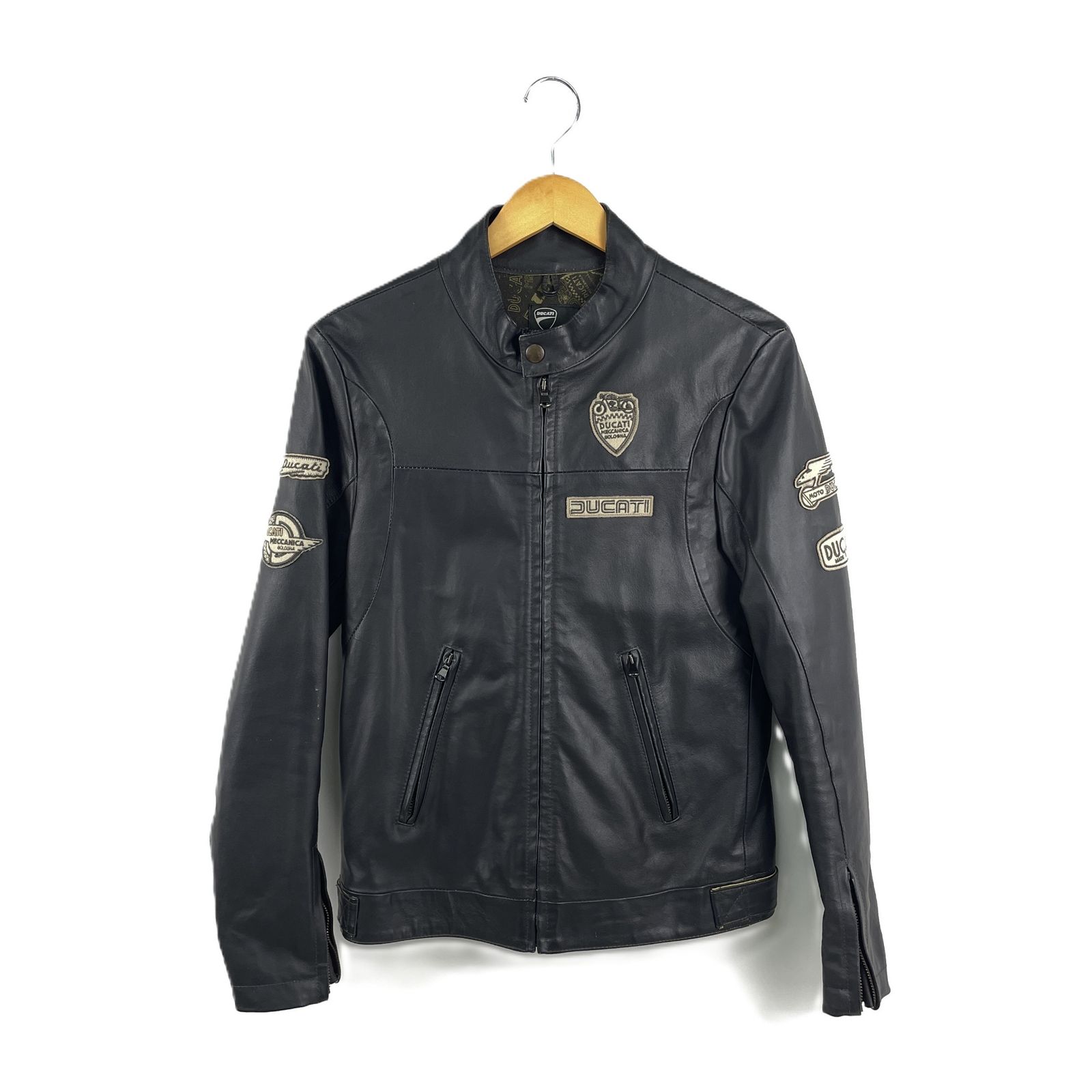 DUCATI ドゥカティ シングルライダースジャケット レザージャケット 革