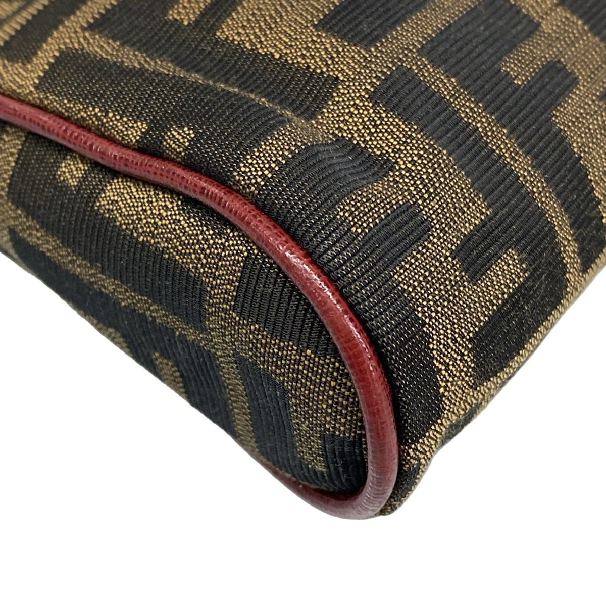 FENDI(フェンディ) ハンドバッグ ズッカ柄 8M0264 ブラウン×黒