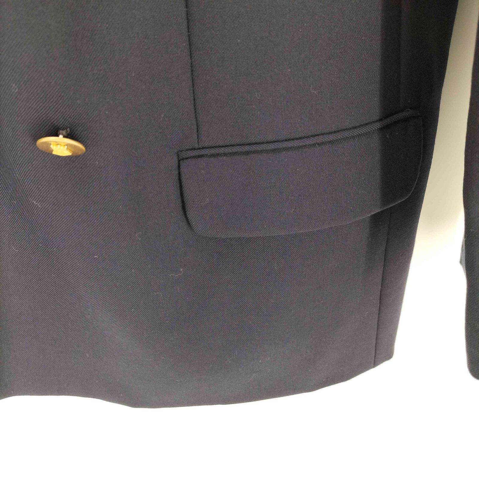 アクアスキュータム AQUASCUTUM 英国製 裏地レーヨン ダブルブレスト 