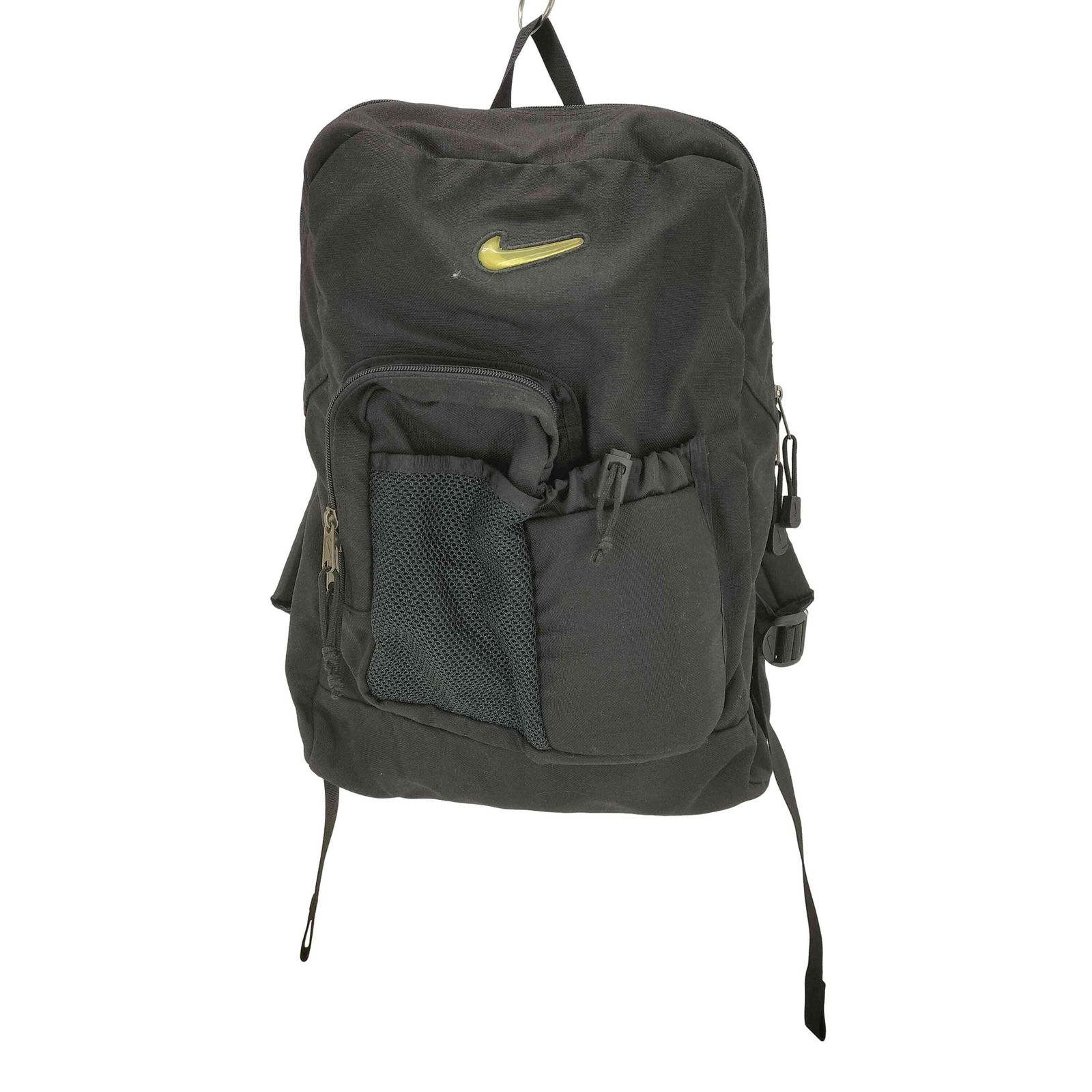 銀タグ ナイキ NIKE 赤黒 スエード ナップザック ナイキ NIKE 90S 銀 