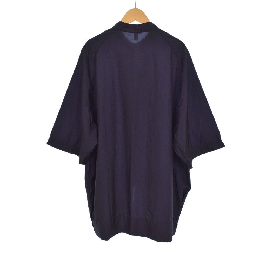 テアトラ TEATORA CAPSULESNAP SHIRT S/S HL スタンドカラーシャツ