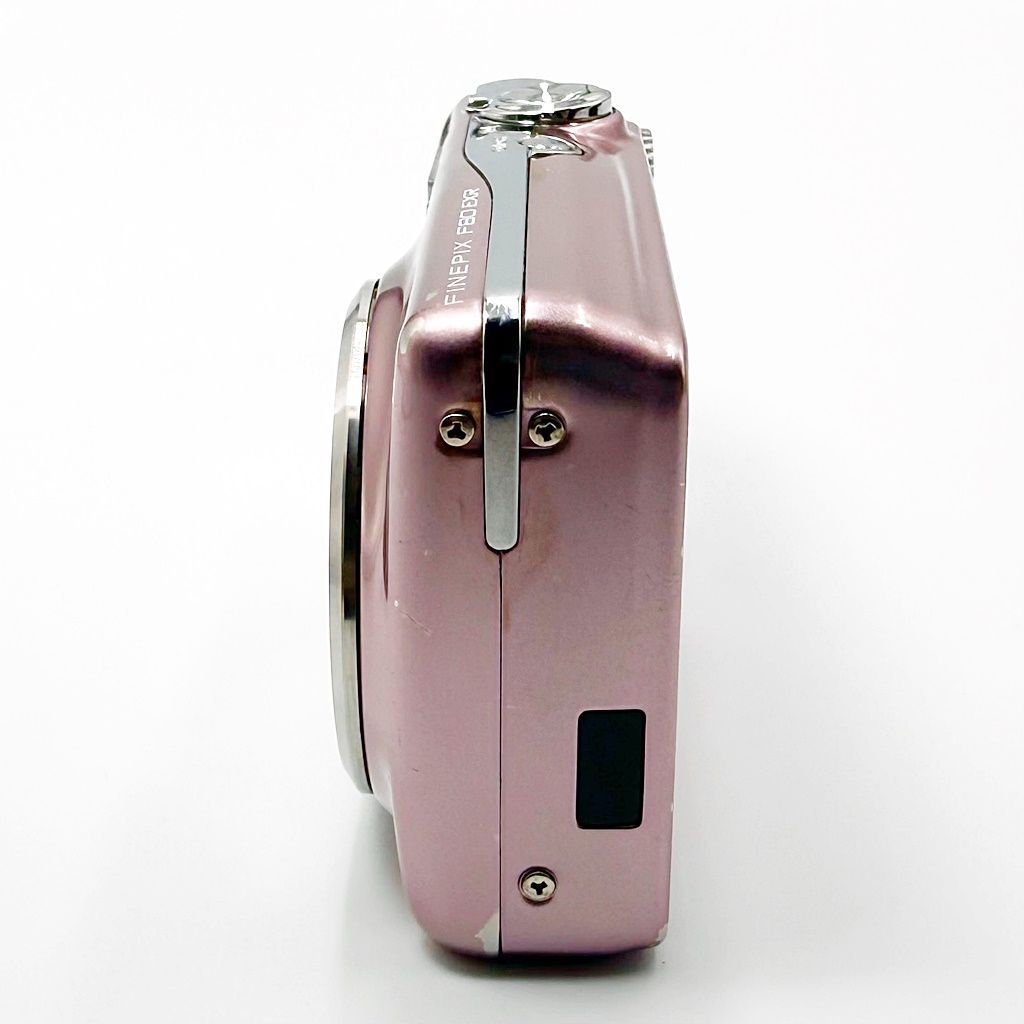 フジフイルム FUJIFILM FinePix F80EXR ピンク コンデジ カメラ 中古