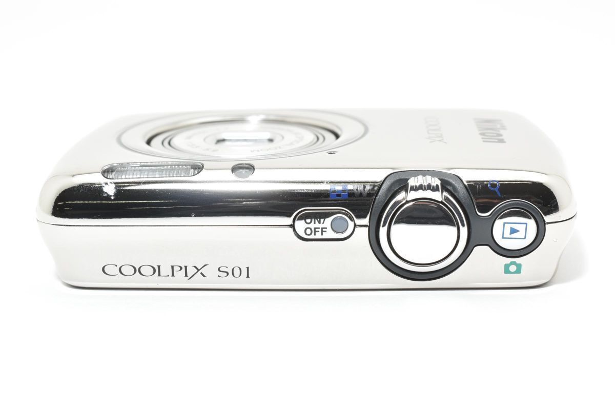 元箱・ケース付き ニコン COOLPIX S01 シルバー 良品 Nikon COOLPIX S01 シルバー 元箱付き ARYM4830#200 - メルカリ