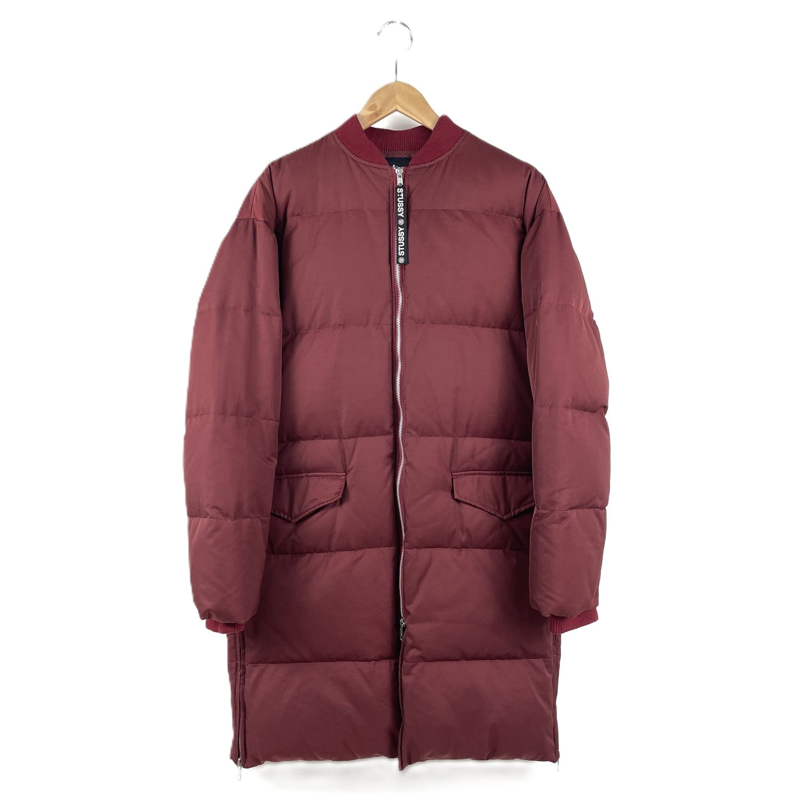 STUSSY ステューシー ロングダウンコート ダウンジャケット ブルゾン型 