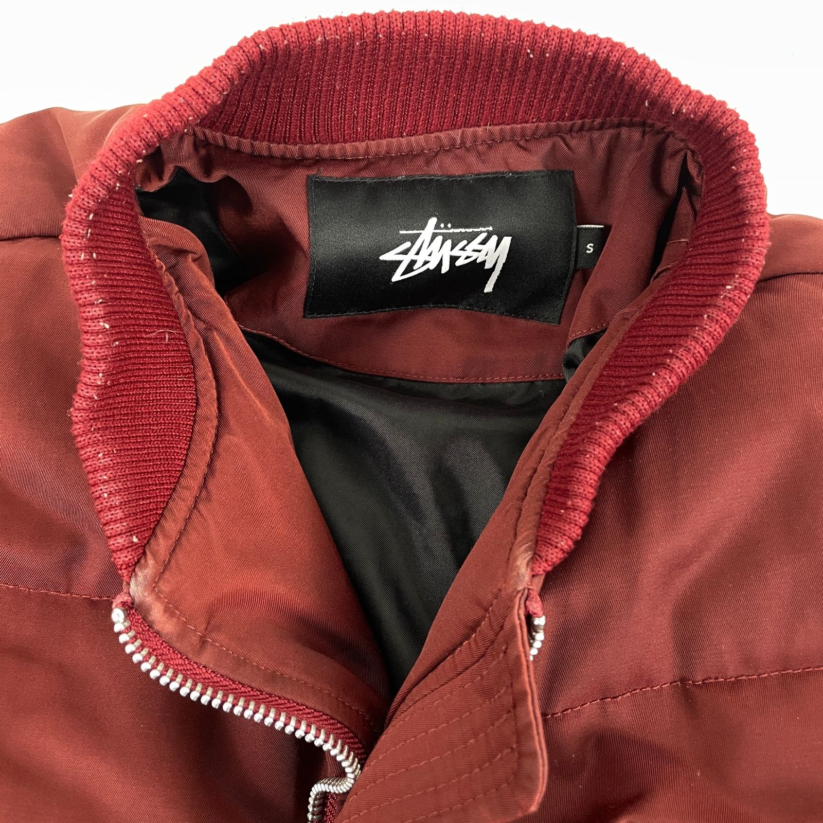 STUSSY ステューシー ロングダウンコート ダウンジャケット ブルゾン型 