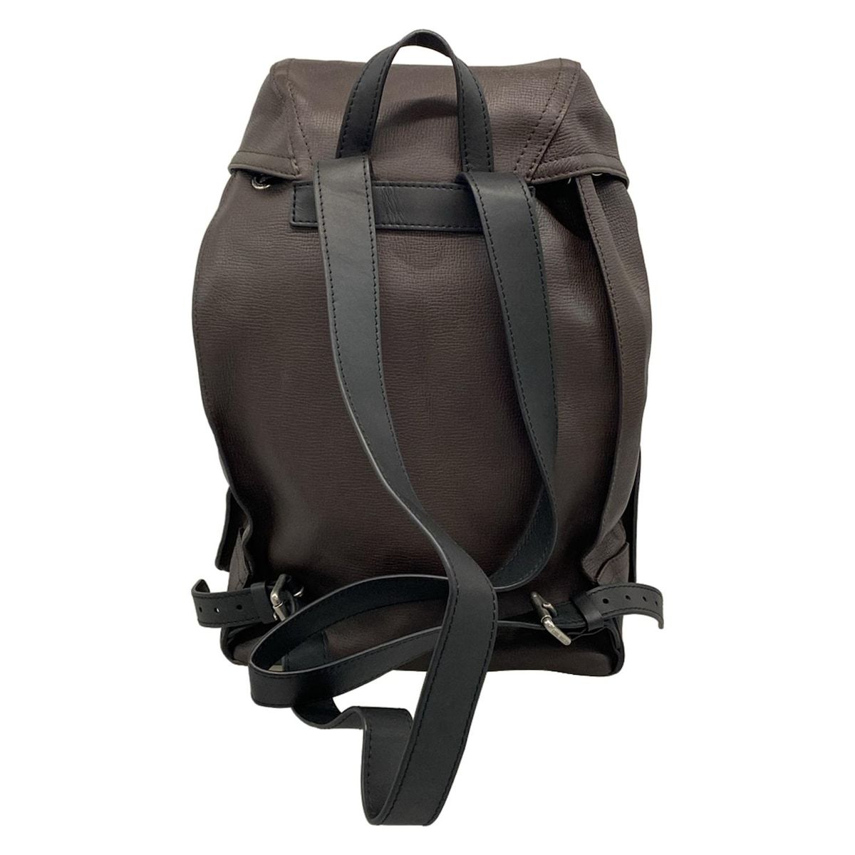 ルイヴィトンキャニオン ビジネスバッグユタレザー マロン ダーク