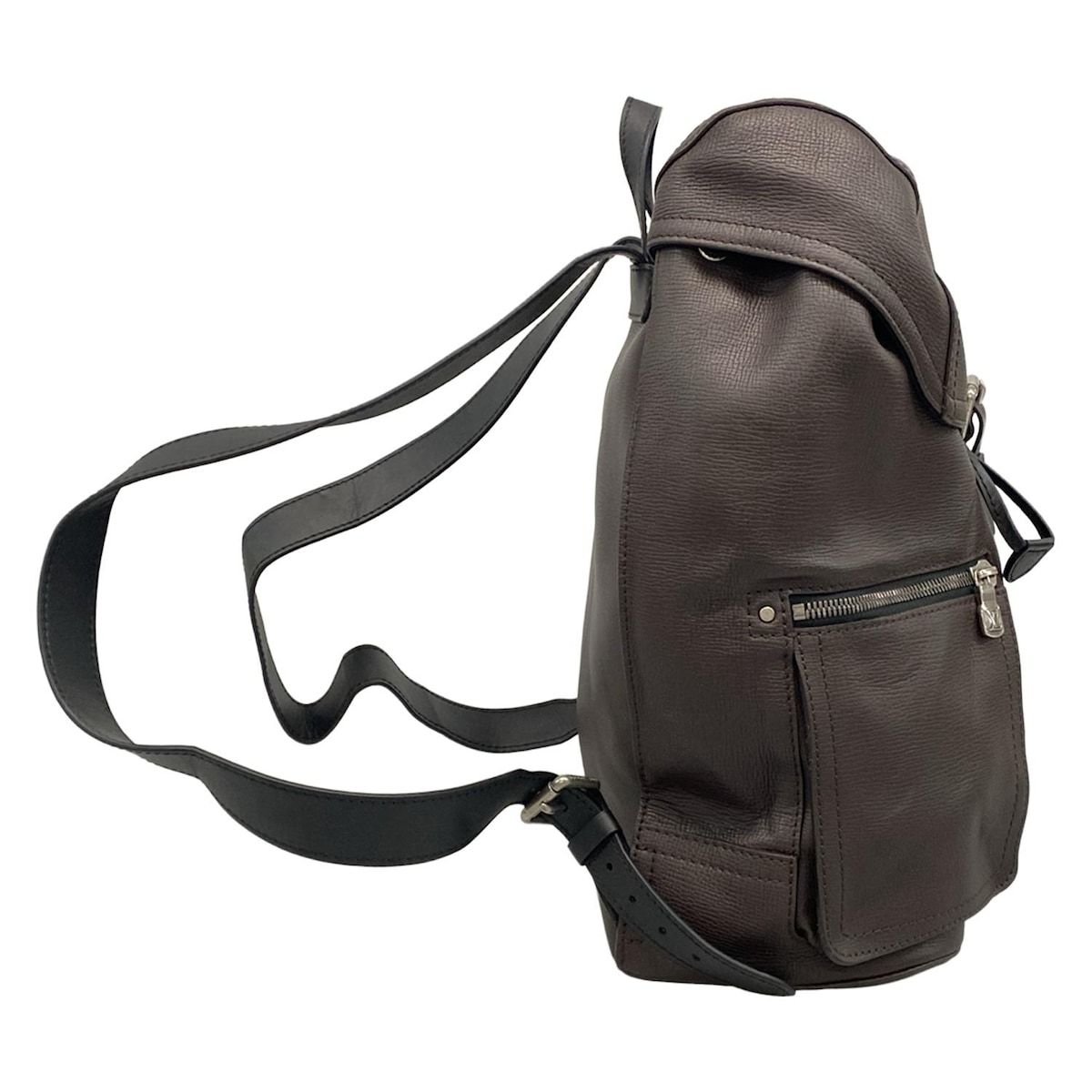 ルイヴィトンキャニオン ビジネスバッグユタレザー マロン ダーク