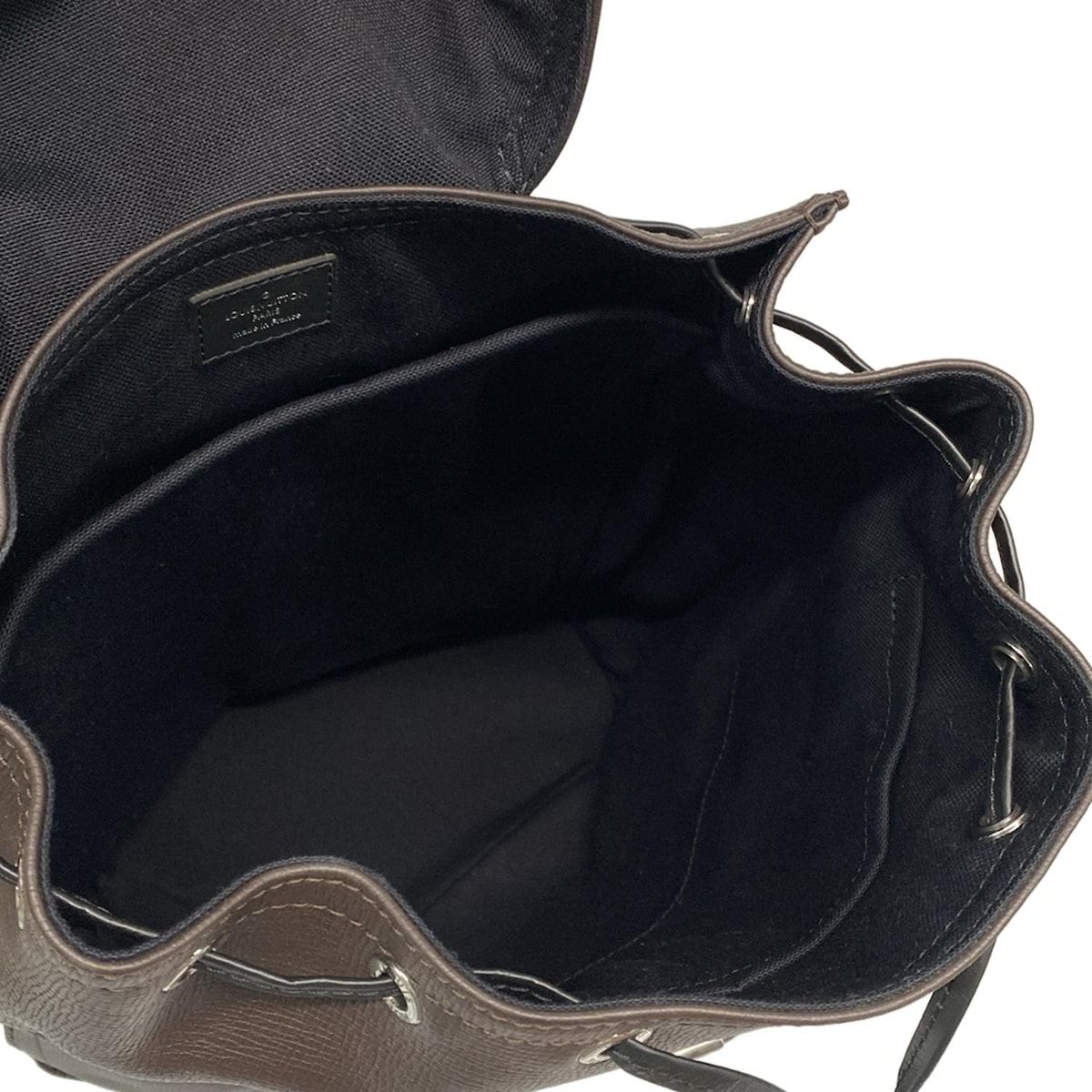 ルイヴィトンキャニオン ビジネスバッグユタレザー マロン ダーク