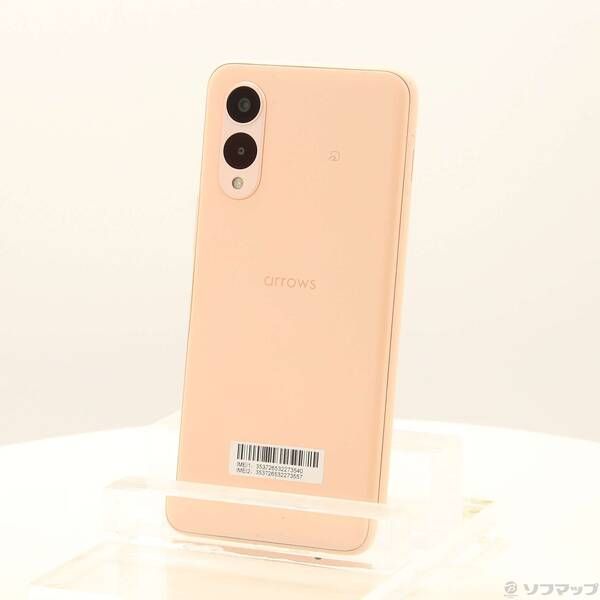 スマートフォン・携帯電話 arrows We2 FCG02 ライトオレンジ