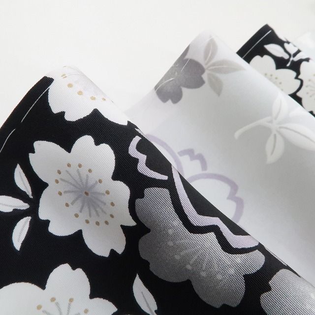 ❁tomihisa❁新品 桜 市松 着物 正絹“モノトーンの誘惑…お洒落小紋で