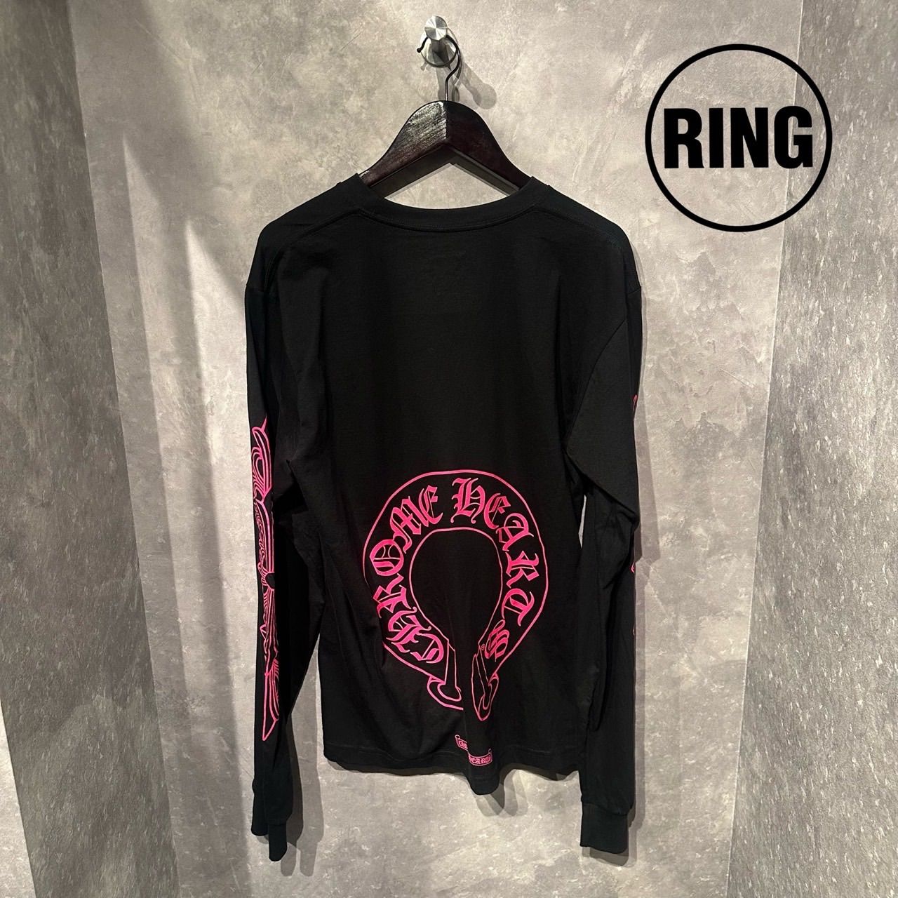 Chrome Hearts PINK Horseshoe L/S Tee - メルカリ