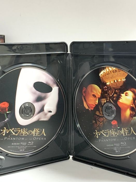オペラ座の怪人 コレクターズ エディション 初回 生産 GAGA ジェラルド バトラー Blu ray 組 洋画 外国映画 ブルーレイ CD DVD ブルーレイ
