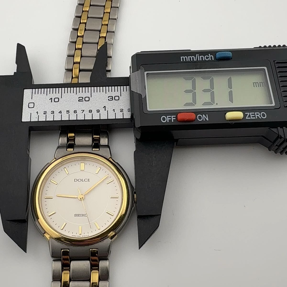 SEIKO 8N41-6090 セイコー DOLCE ドルチェ TITANIUM メンズ 腕時計