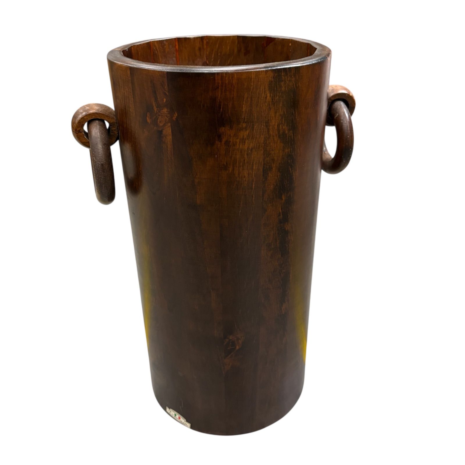 □ ITALY COLLECTION Demain 木製フラワーベース 傘立て プランター