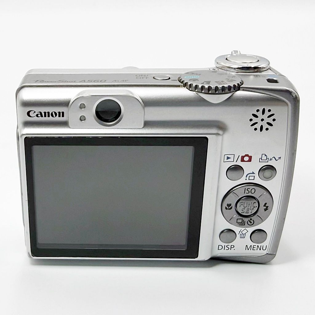 キヤノン PowerShot A560 シルバー コンデジ カメラ 中古 #2 キヤノン