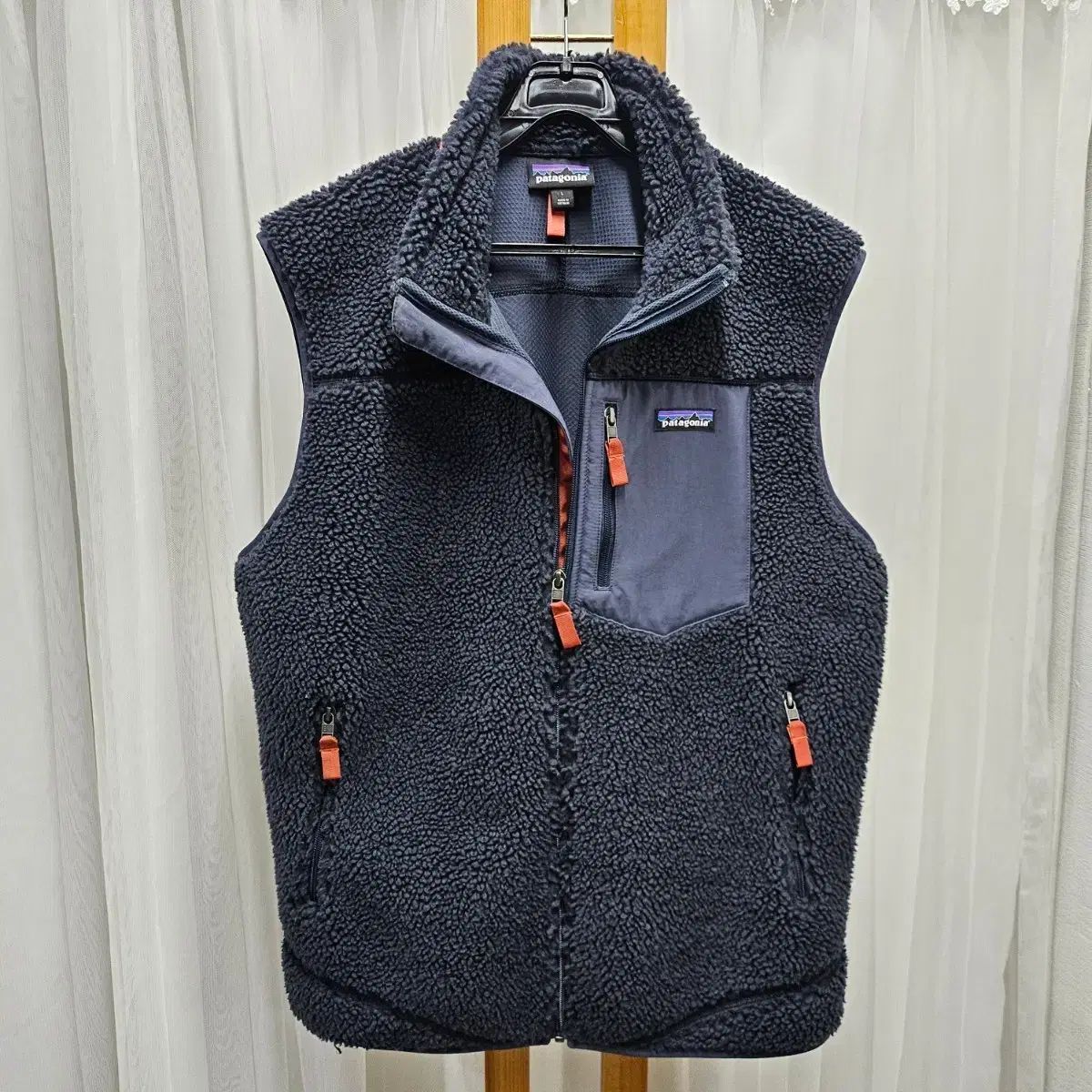 パタゴニア レトロ パイル ベスト ネイビー - メルカリ
