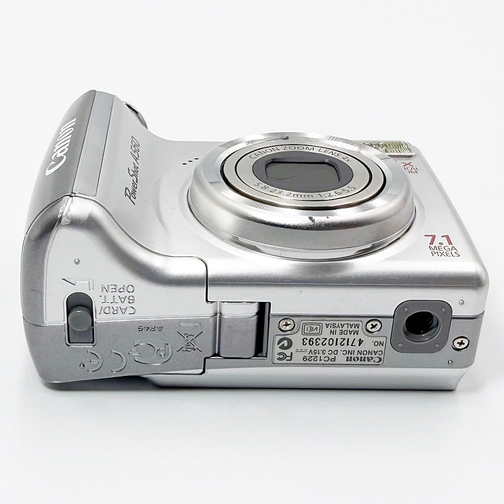 キヤノン PowerShot A560 シルバー コンデジ カメラ 中古 #2 キヤノン