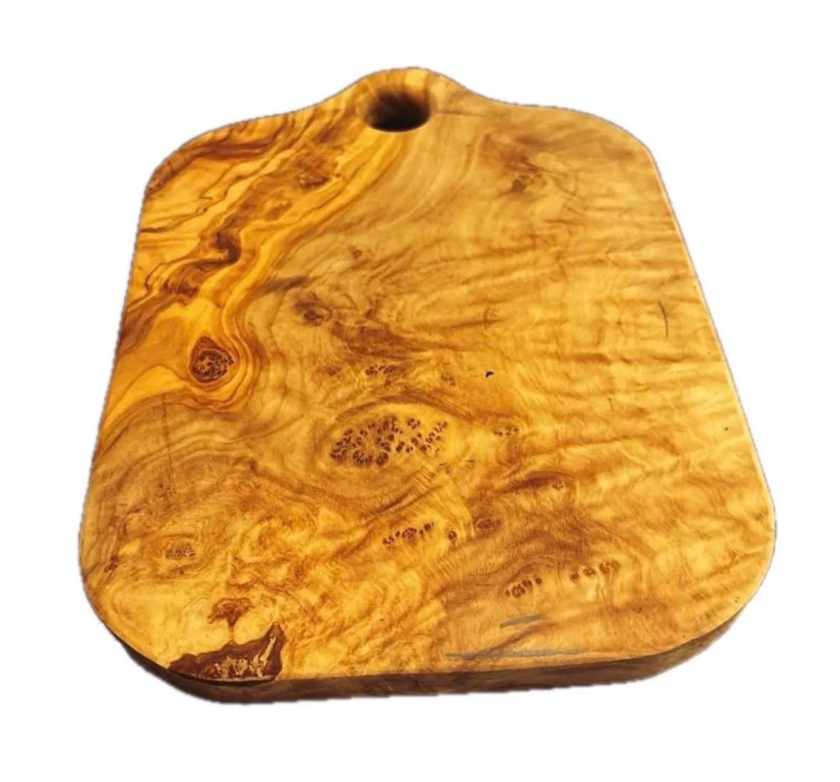 AfricanSquare】Square オリーブカッティングボード HandMade made in
