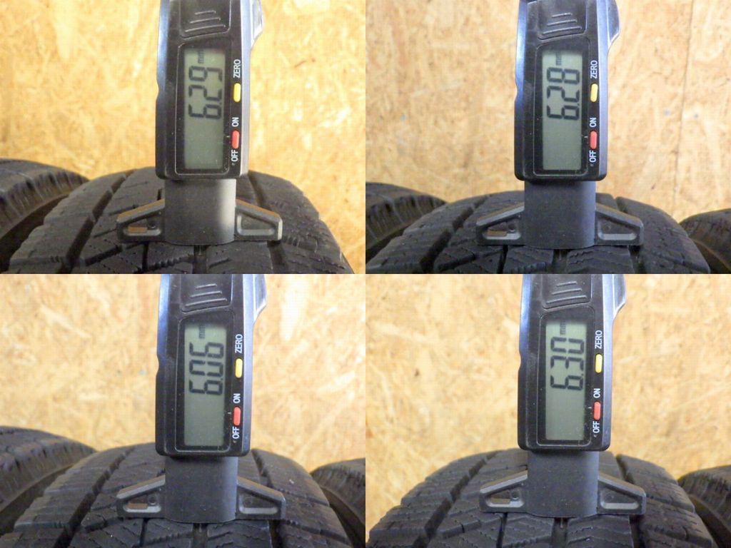 【SR503】送料無料2022年製造 約7部山BS BLIZZAK VRX2155/65R144本 26100332 