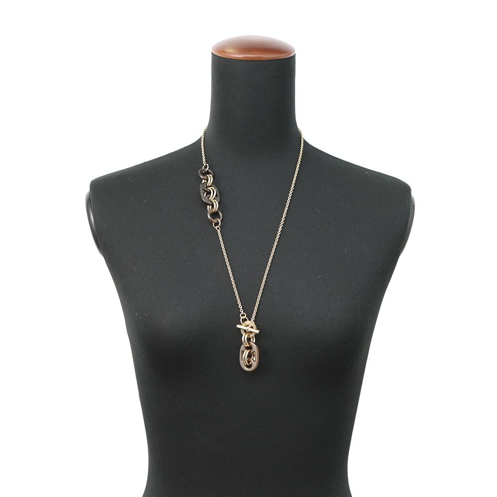 エルメス ネックレス ユリディス PM バッファローホーン HERMES