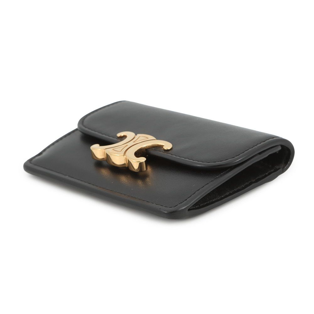 セリーヌ カードケース トリオンフ フラップ付きカードホルダー