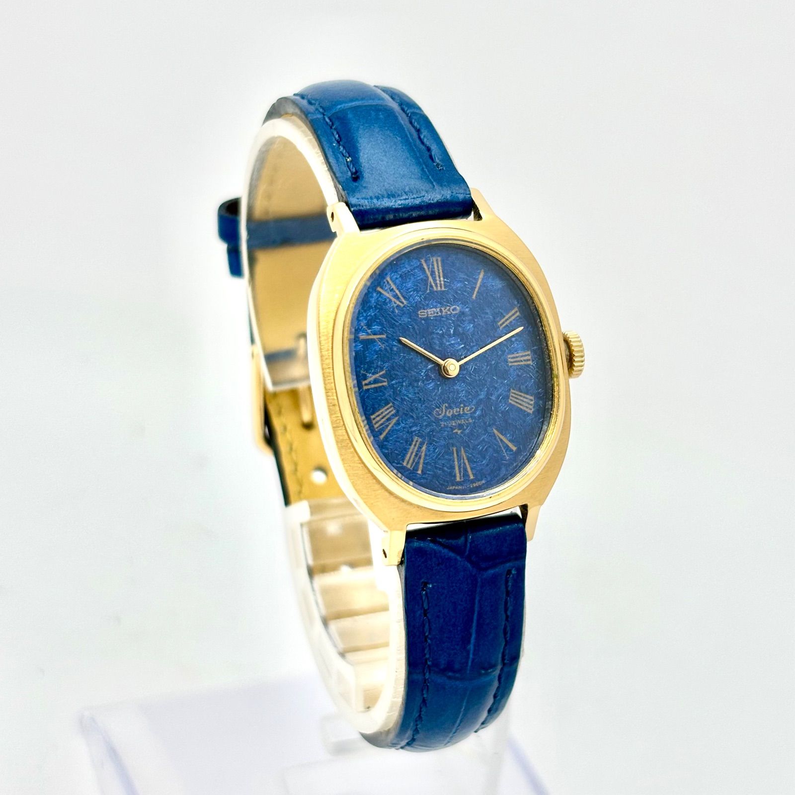 稼働】SEIKO セイコー Socie ソシエ 機械式 手巻き レディース 腕時計