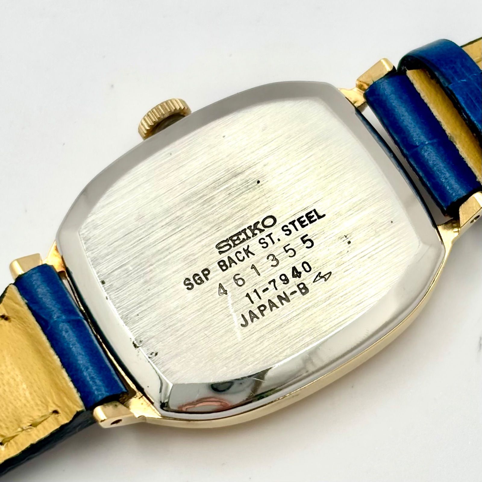 セイコー ソシエ ブルー文字盤 セイコー SEIKO 青文字盤モデル一覧
