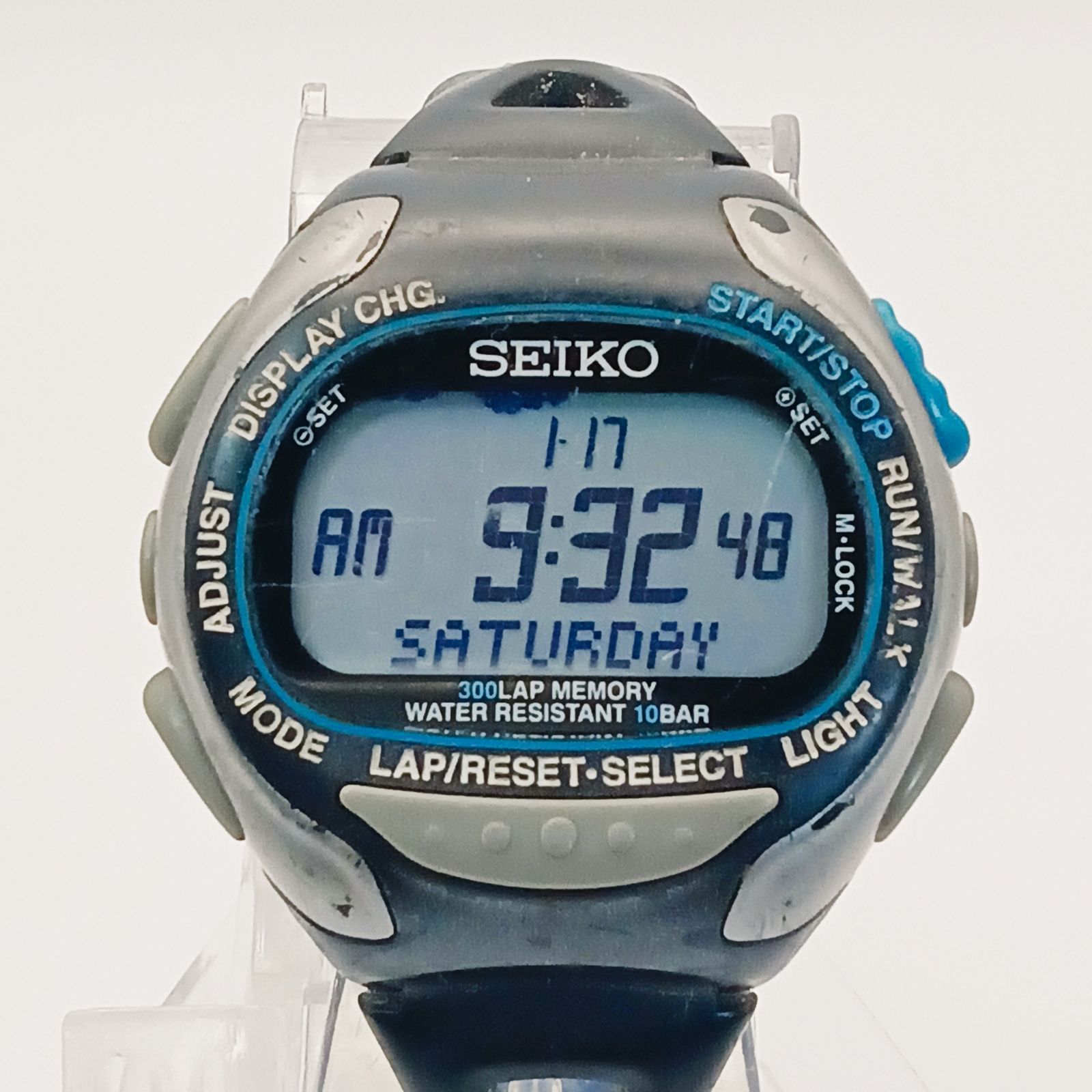 稼働 良品】0117-5 SEIKO セイコー スーパーランナーズ S670-00A0 