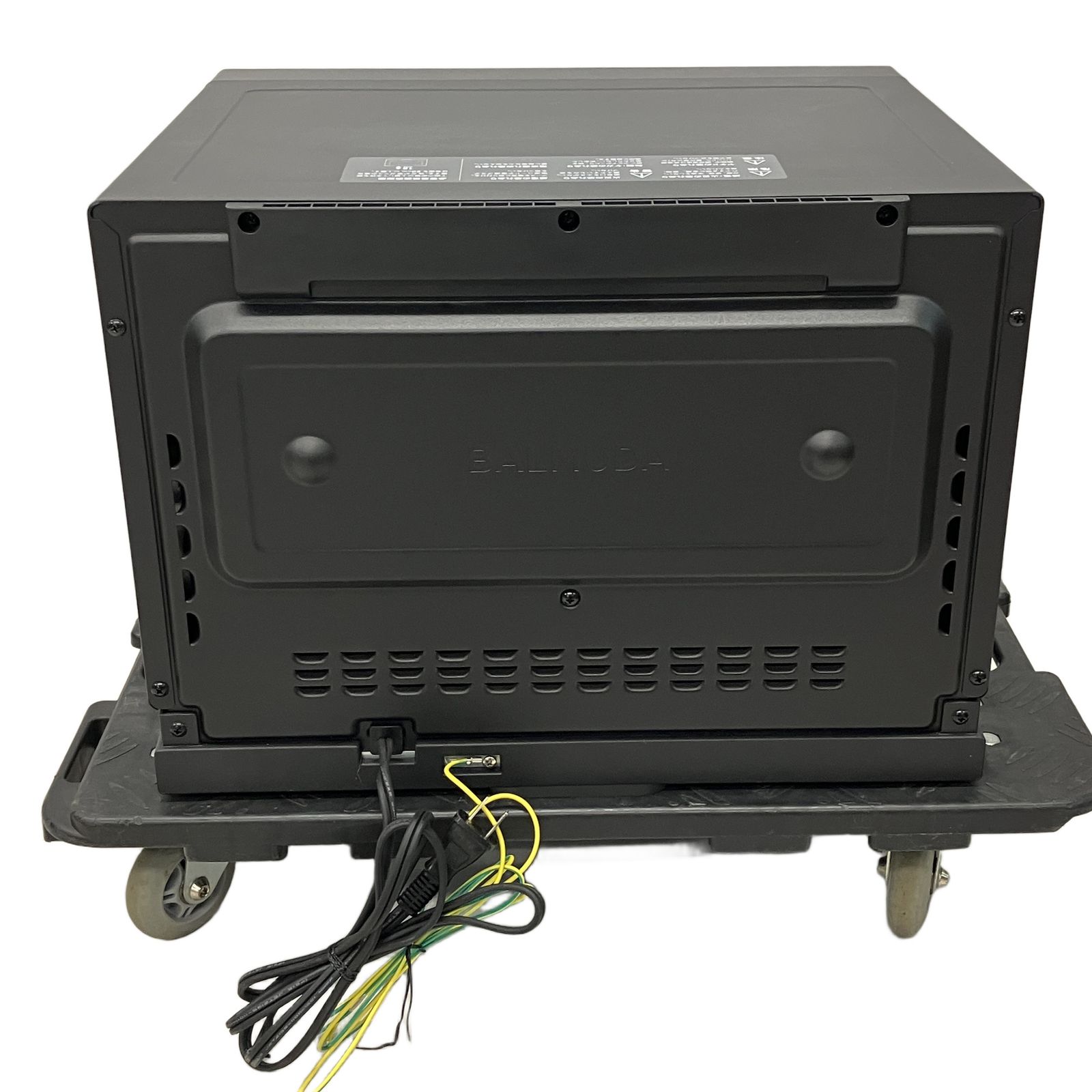 BALMUDA K09A-BK オーブンレンジ ブラック 2023年製 家電 中古