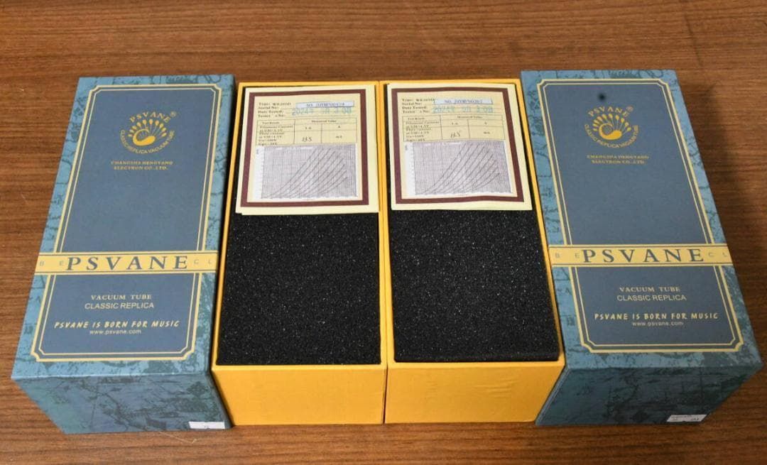 【新品】PSVANE WE 205D真空管ｘ2個　動作確認済み 新品】PSVANE WE 205D真空管x2個 動作確認済み - メルカリ