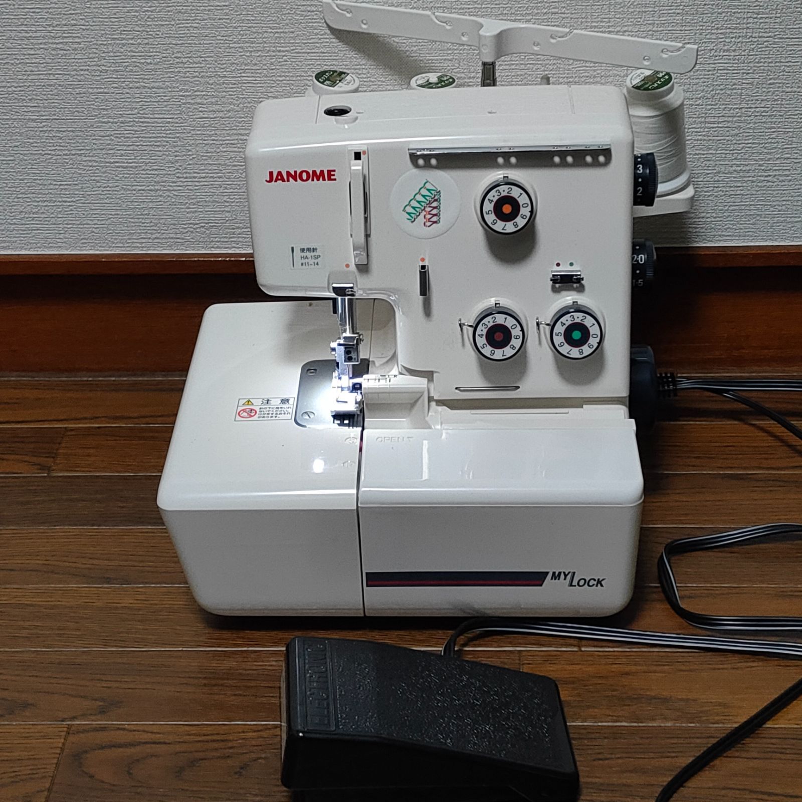 美品 付属品付 】JANOME ジャノメ ロックミシン MY Lock 231EX - メルカリ