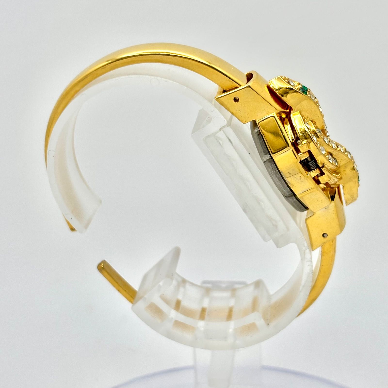 希少/稼働】Chancellor チャンセラー 機械式 手巻き ゴールド バングル