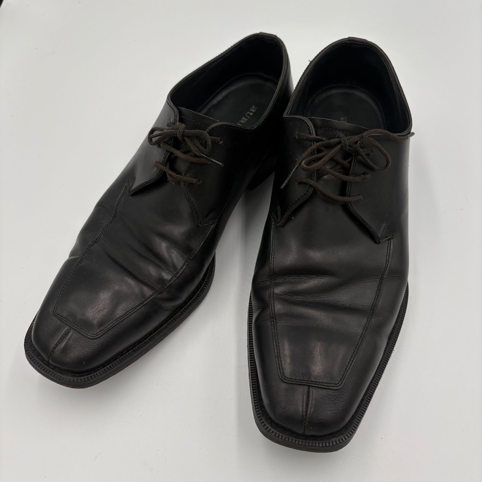 □ BURBERRY バーバリー LONDON レザーシューズ 黒 27cm ビジネス 紳士