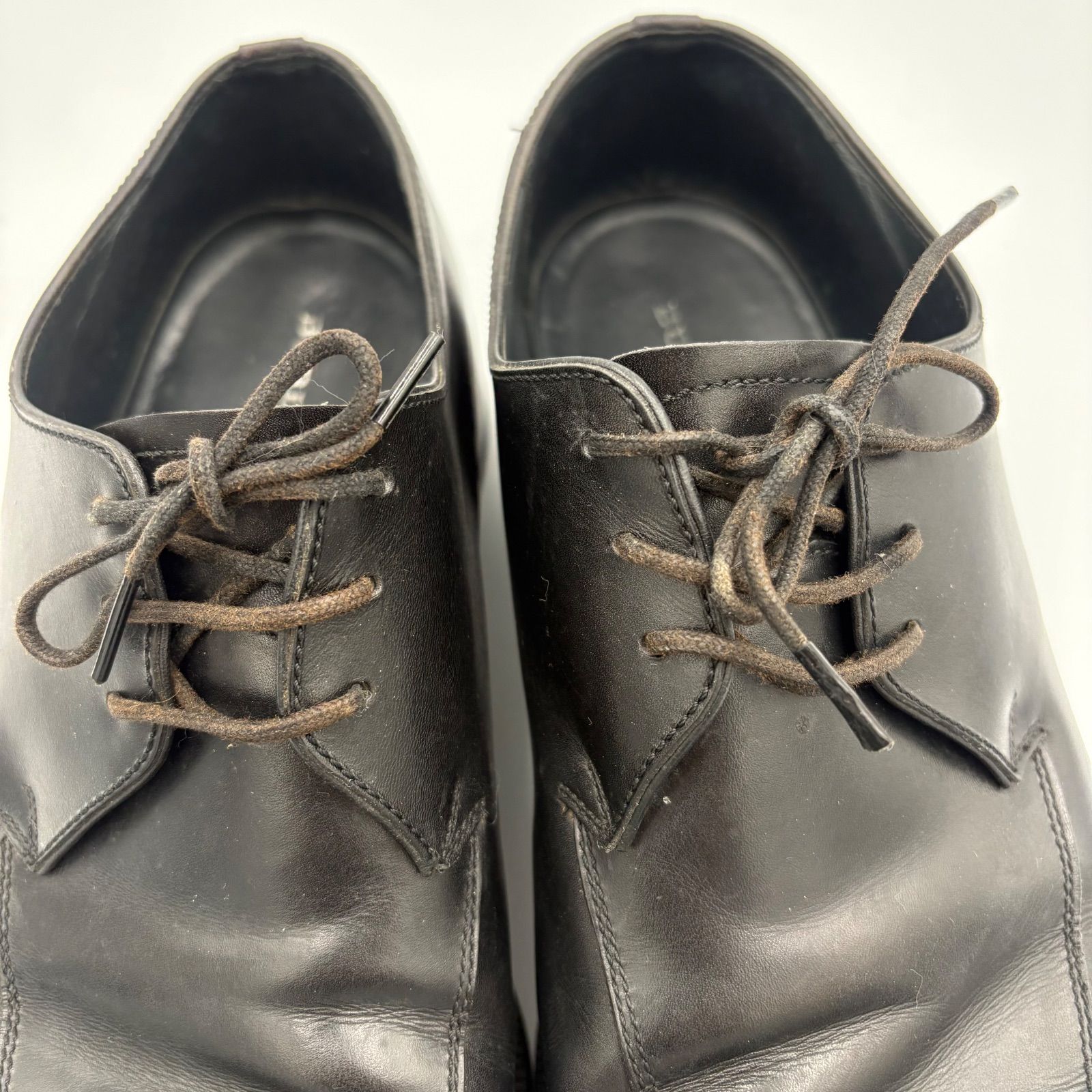 □ BURBERRY バーバリー LONDON レザーシューズ 黒 27cm ビジネス 紳士 