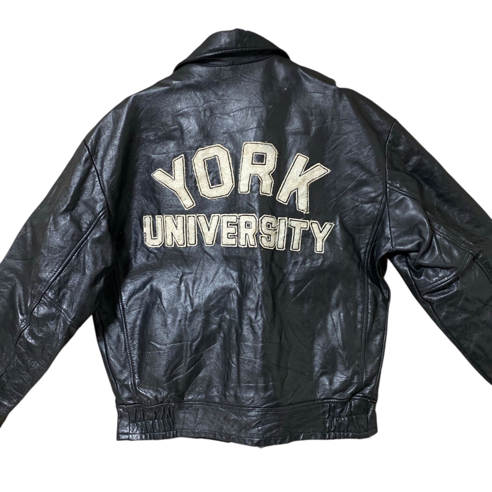 ヴィンテージ レザージャケット ライダースジャケット カナダ ヨーク