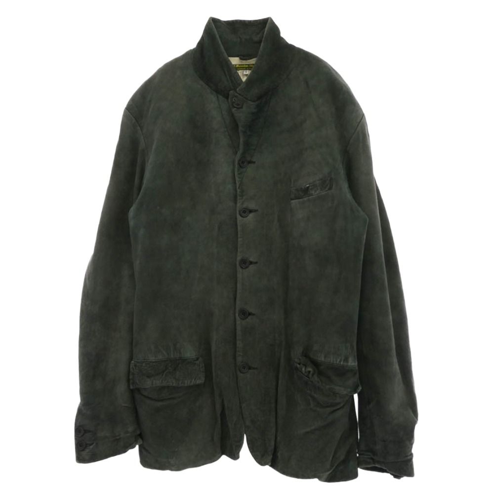 Paul Harnden ポールハーデン 英国製 スエード ブレザー レザー