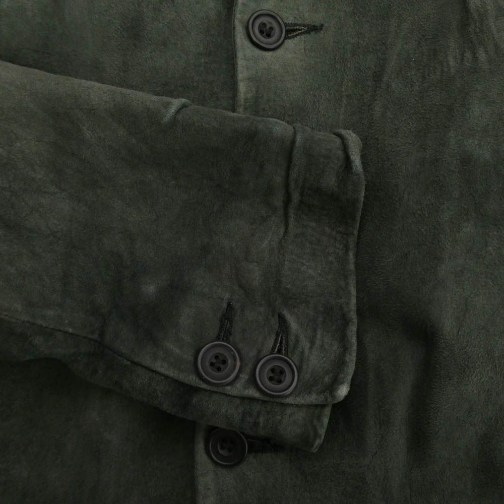 Paul Harnden ポールハーデン 英国製 スエード ブレザー レザー