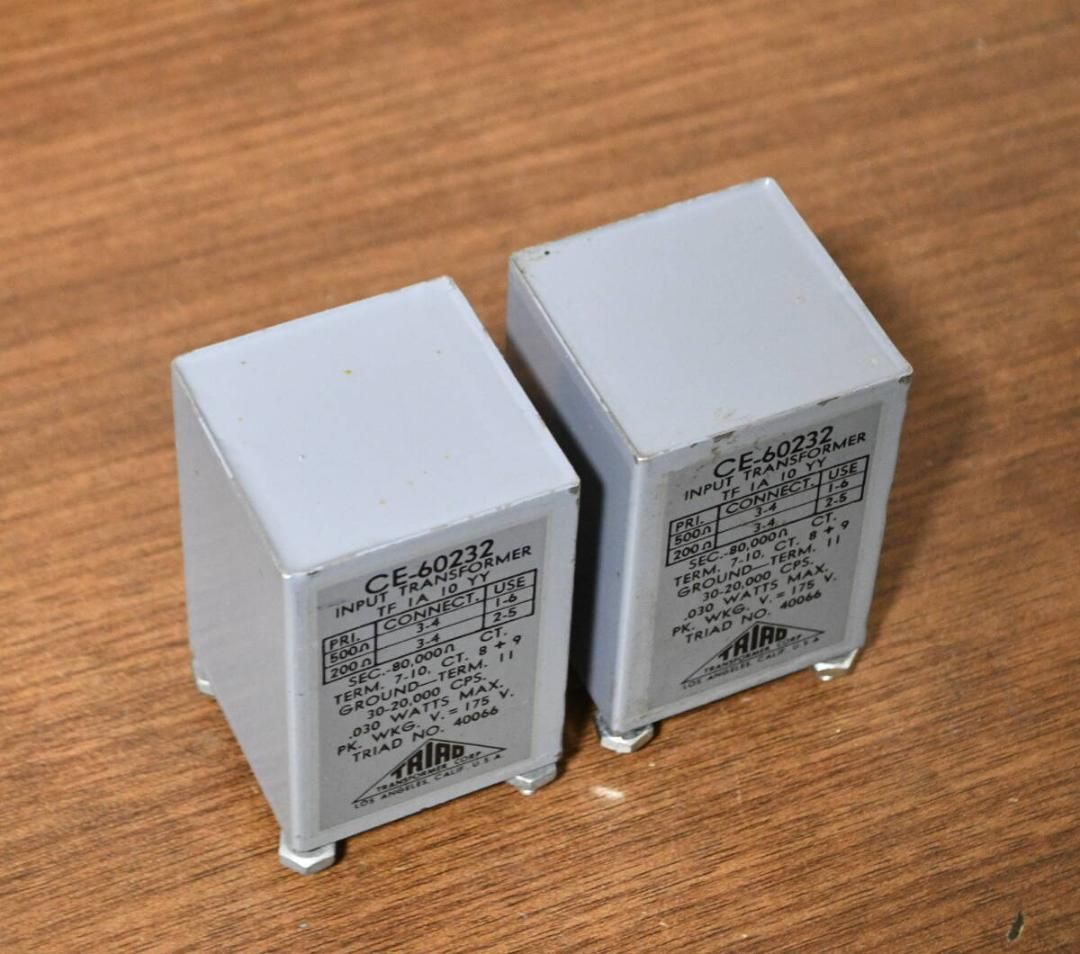 TRIAD No.60232 入力トランス、MC昇圧トランス HS-1と同等品 TRIAD No.60232 入力トランス、MC昇圧トランス HS-1と同等品 - メルカリ