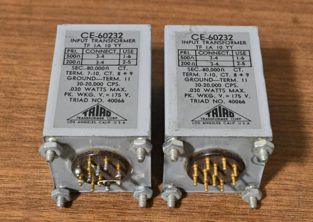 TRIAD No.60232 入力トランス、MC昇圧トランス HS-1と同等品 TRIAD No.60232 入力トランス、MC昇圧トランス HS-1と同等品 - メルカリ