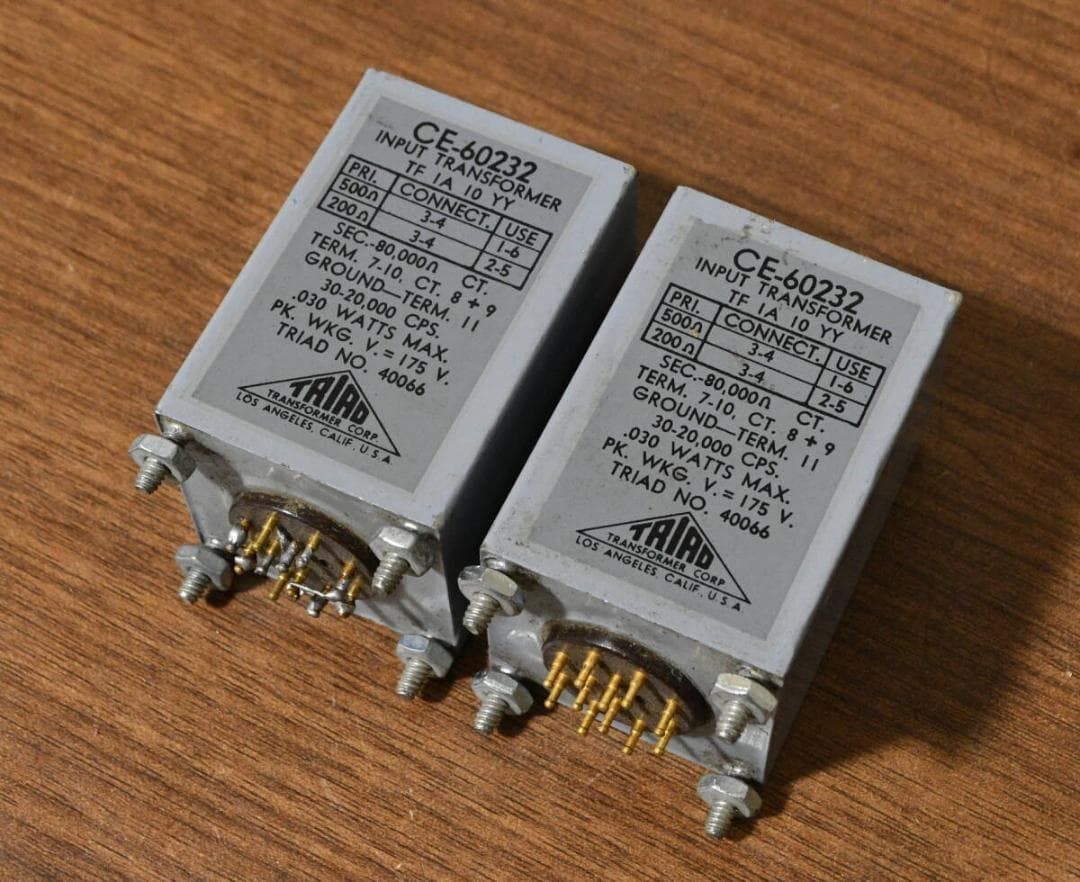 TRIAD No.60232 入力トランス、MC昇圧トランス HS-1と同等品 - メルカリ