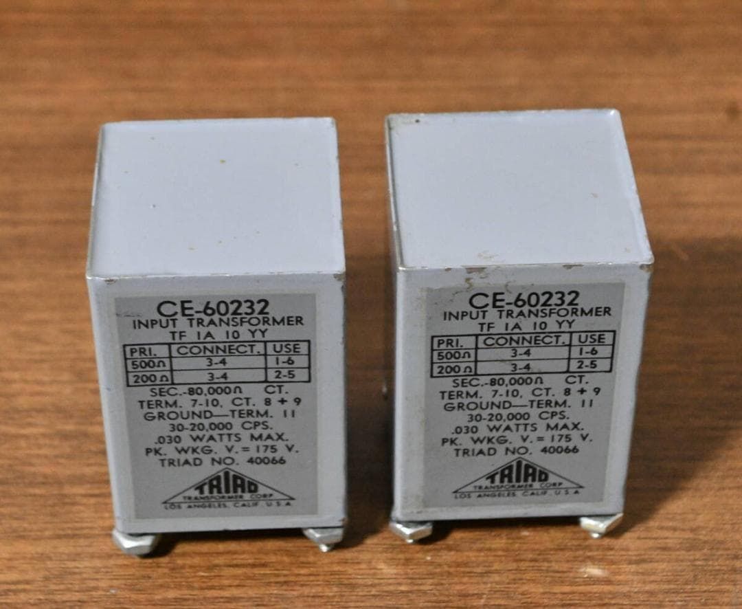 TRIAD No.60232 入力トランス、MC昇圧トランス HS-1と同等品 - メルカリ