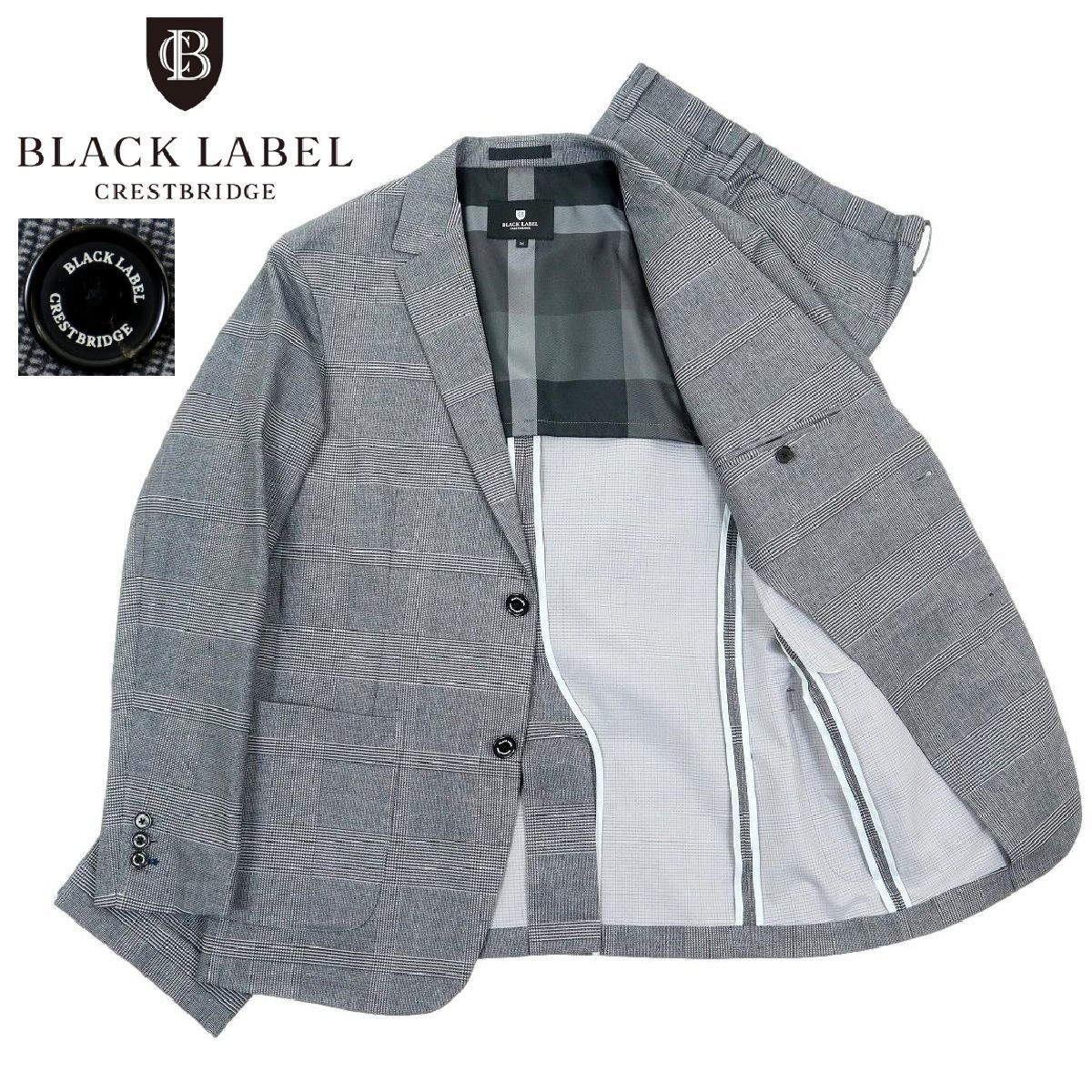 S3687】【新品同様】BLACK LABEL CRESTBRIDGE ブラックレーベル