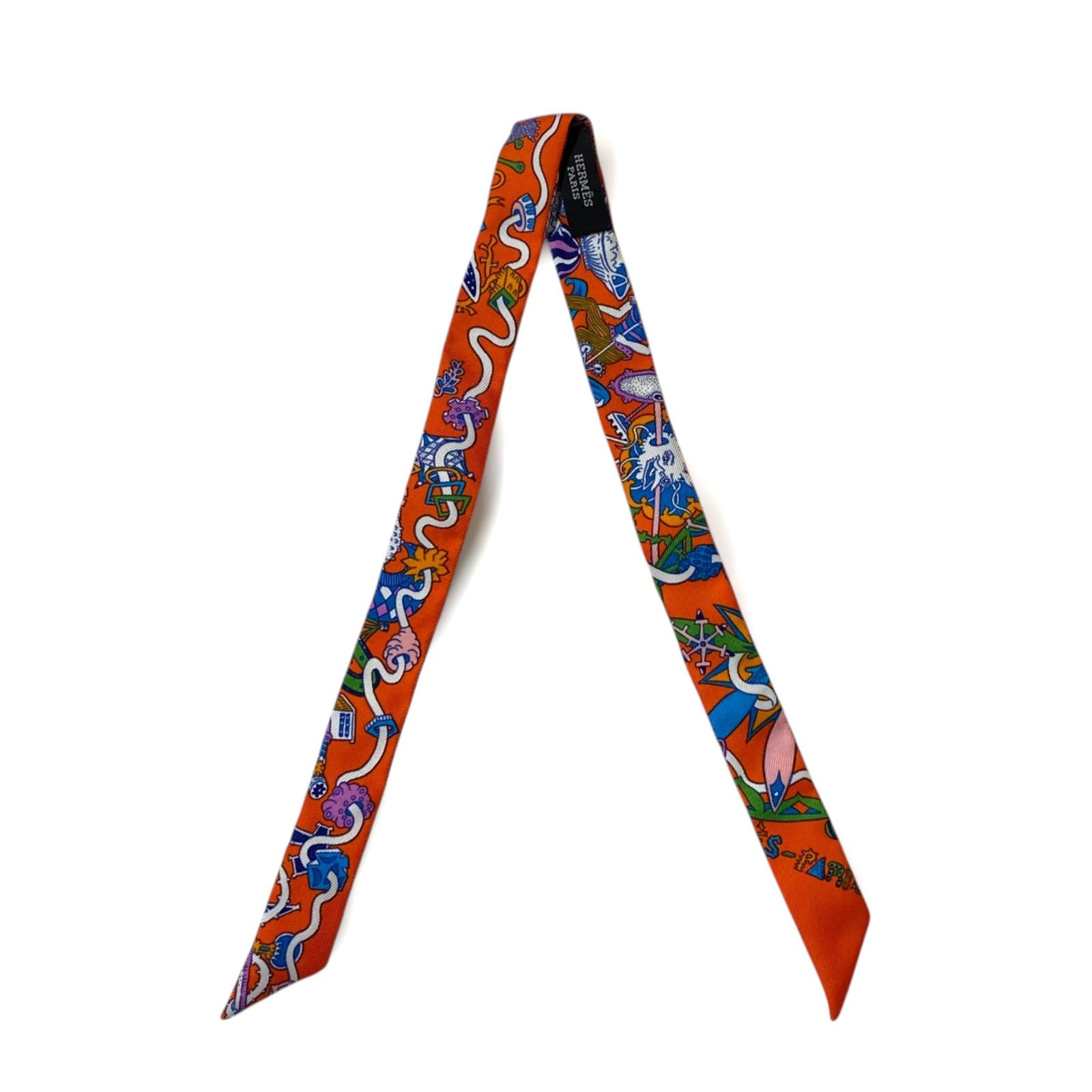 HERMES ツイリードール LA FOLLE PARADE シルク100％ エルメス