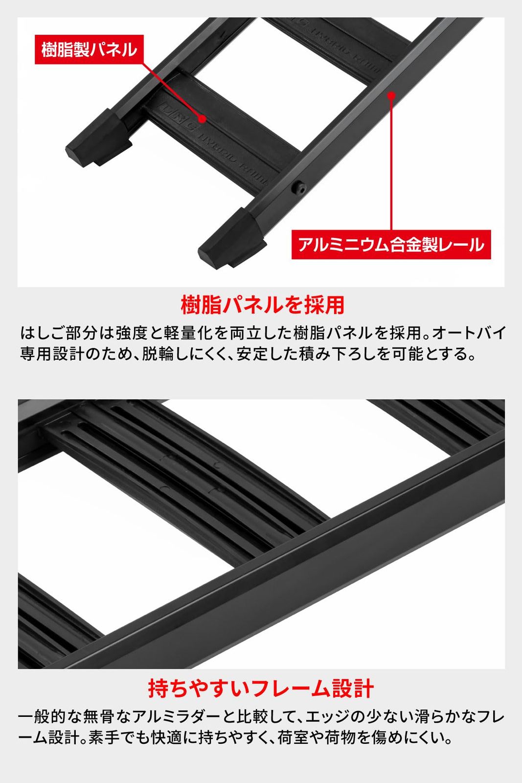  ディーアールシー DRC ハイブリッドランプ 180 cm ブルー 折りたたみタイプ 耐荷重 190 kg 軽量 アルミ 樹脂 バイク オートバイ トランポ ラダー ブリッジ スロープ ダートフリーク Dirtfreak G 4779 その他 文房具 事務用品