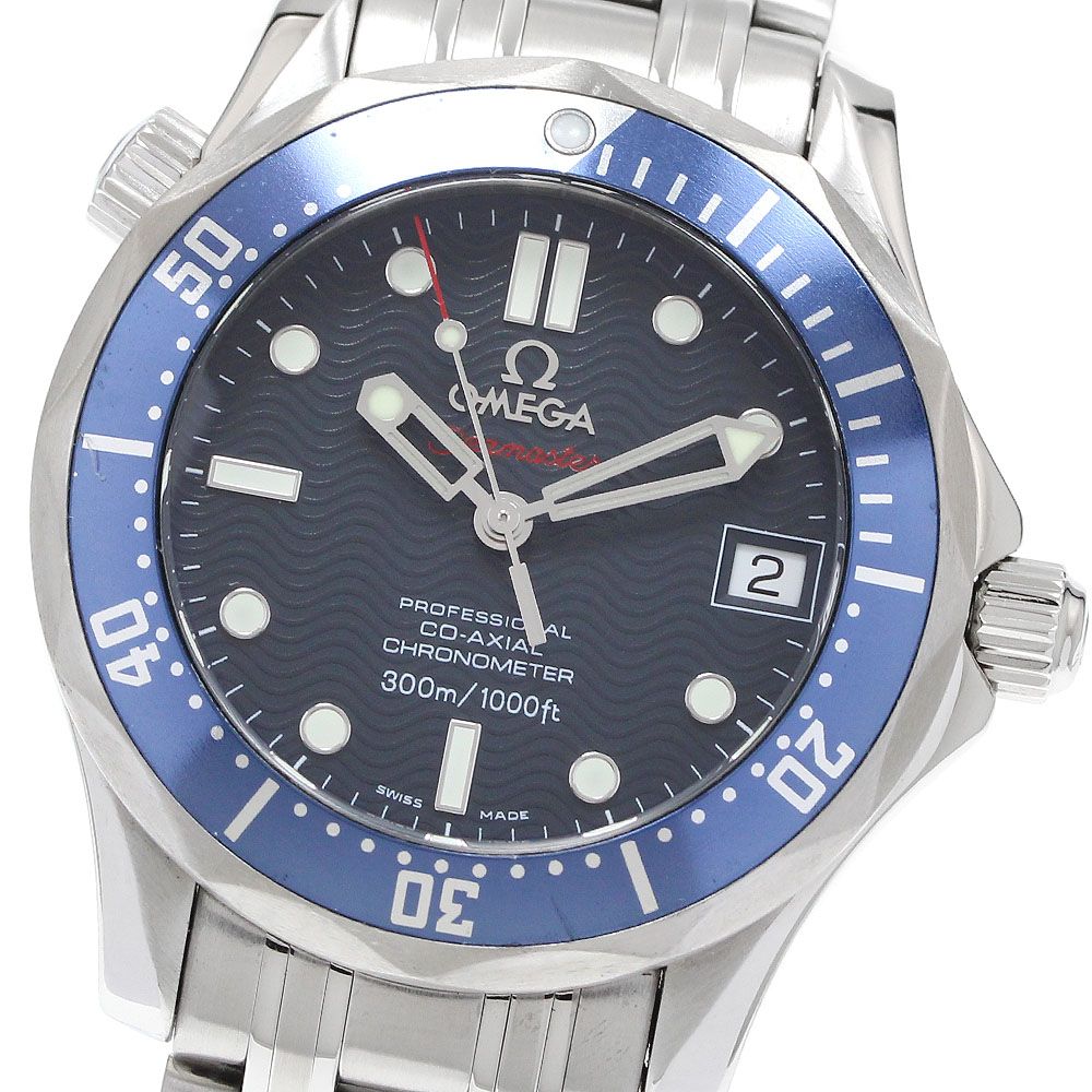 オメガ OMEGA 2222 80 シーマスター300 デイト コーアクシャル 自動巻き ボーイズ _934246