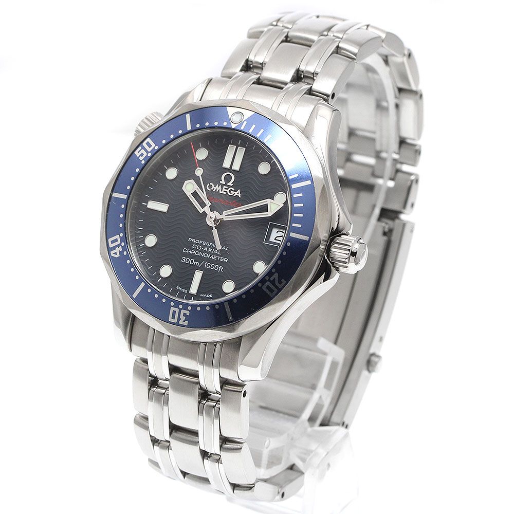  オメガ OMEGA 2222 80 シーマスター300 デイト コーアクシャル 自動巻き ボーイズ _934246 オケージョン 自動巻き時計 腕時計(アナログ)