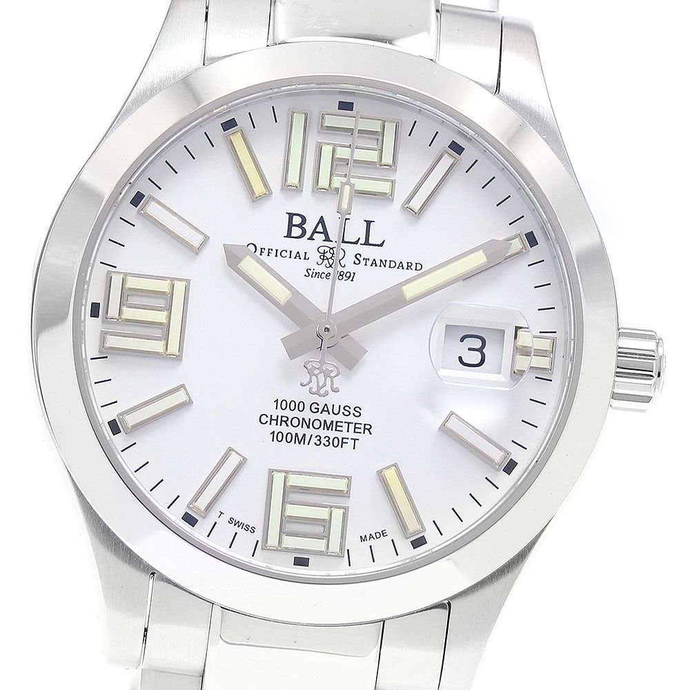 ボールウォッチ BALLWATCH NM9016C S7C WHR エンジニアⅢ レジェンドアラビック 1000本 自動巻き メンズ 未使用品 保証書付き_935402