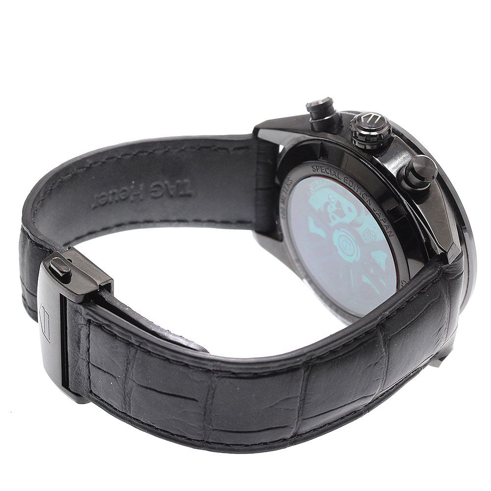  タグホイヤー TAG HEUER CBN2A1G カレラ キャリバー ホイヤー02 ジャパン ブラックエディション 300本 自動巻き メンズ _937409 Vネック 自動巻き時計 腕時計(アナログ)